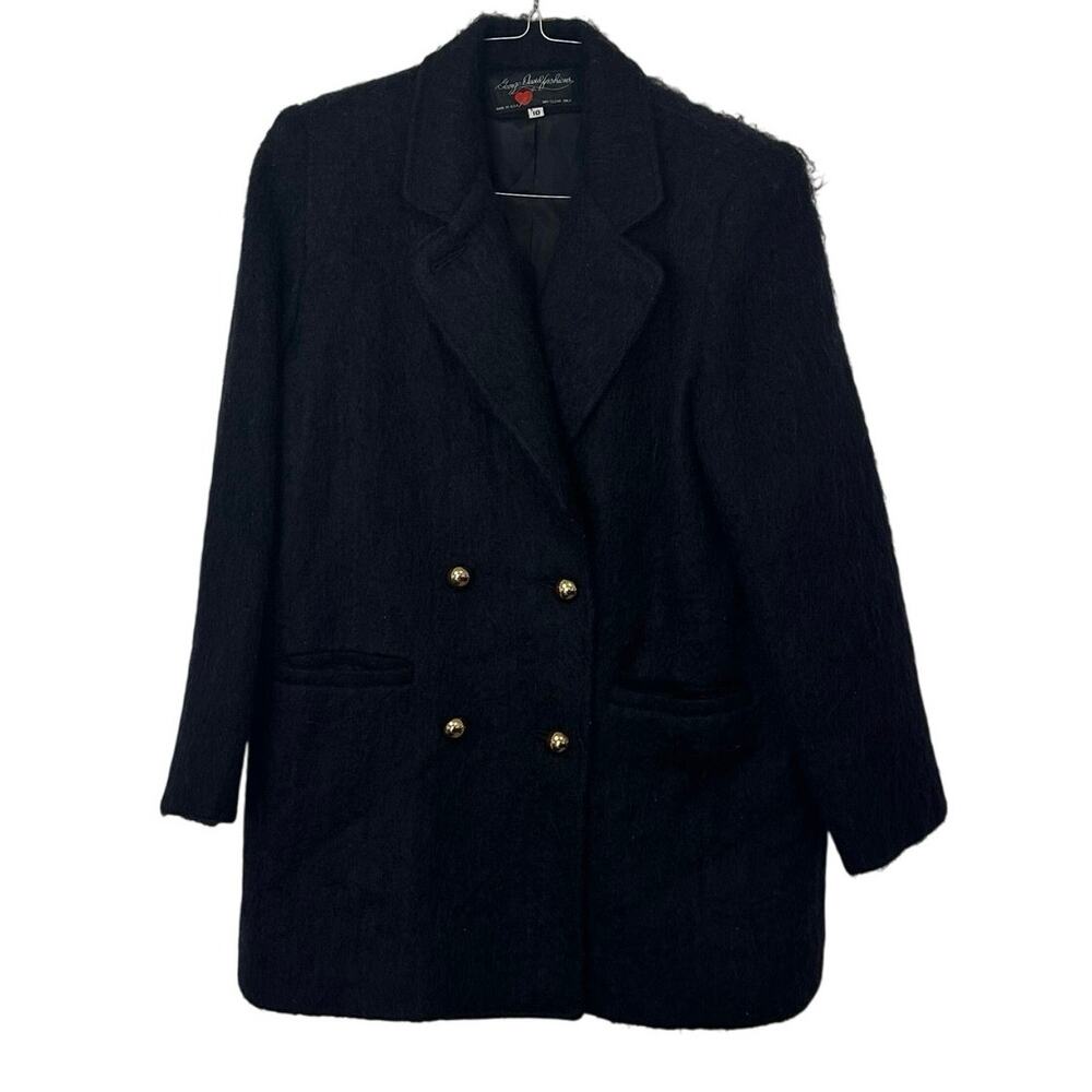 Vintage George‎ David Fashions Women’s Double Breasted Pea Coat Size 10 USA Made